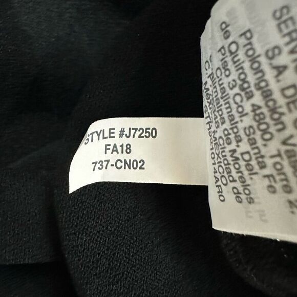 J. Crew Black Sweater Knit Mini Flare Skirt size Medium j7250 - Picture 5 of 5